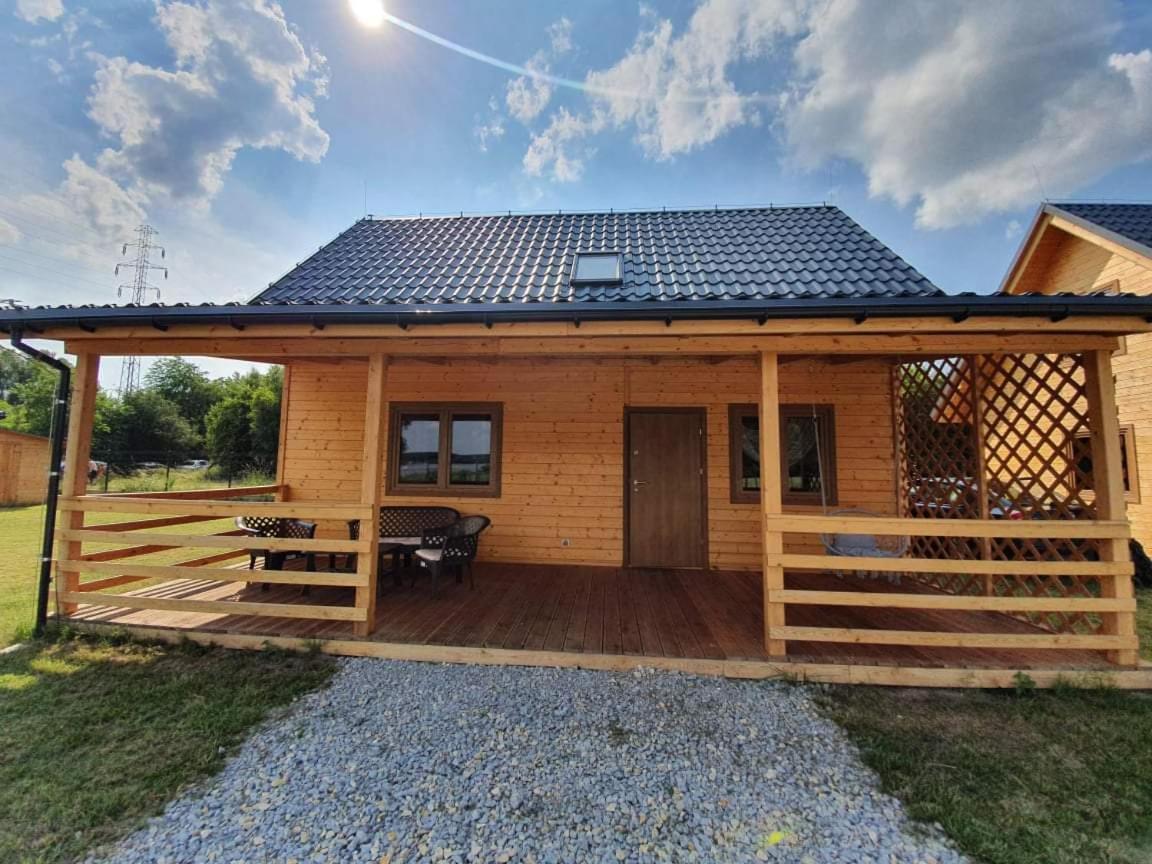 Domki Nad Jeziorem Plawniowice Niewiesze Exteriör bild